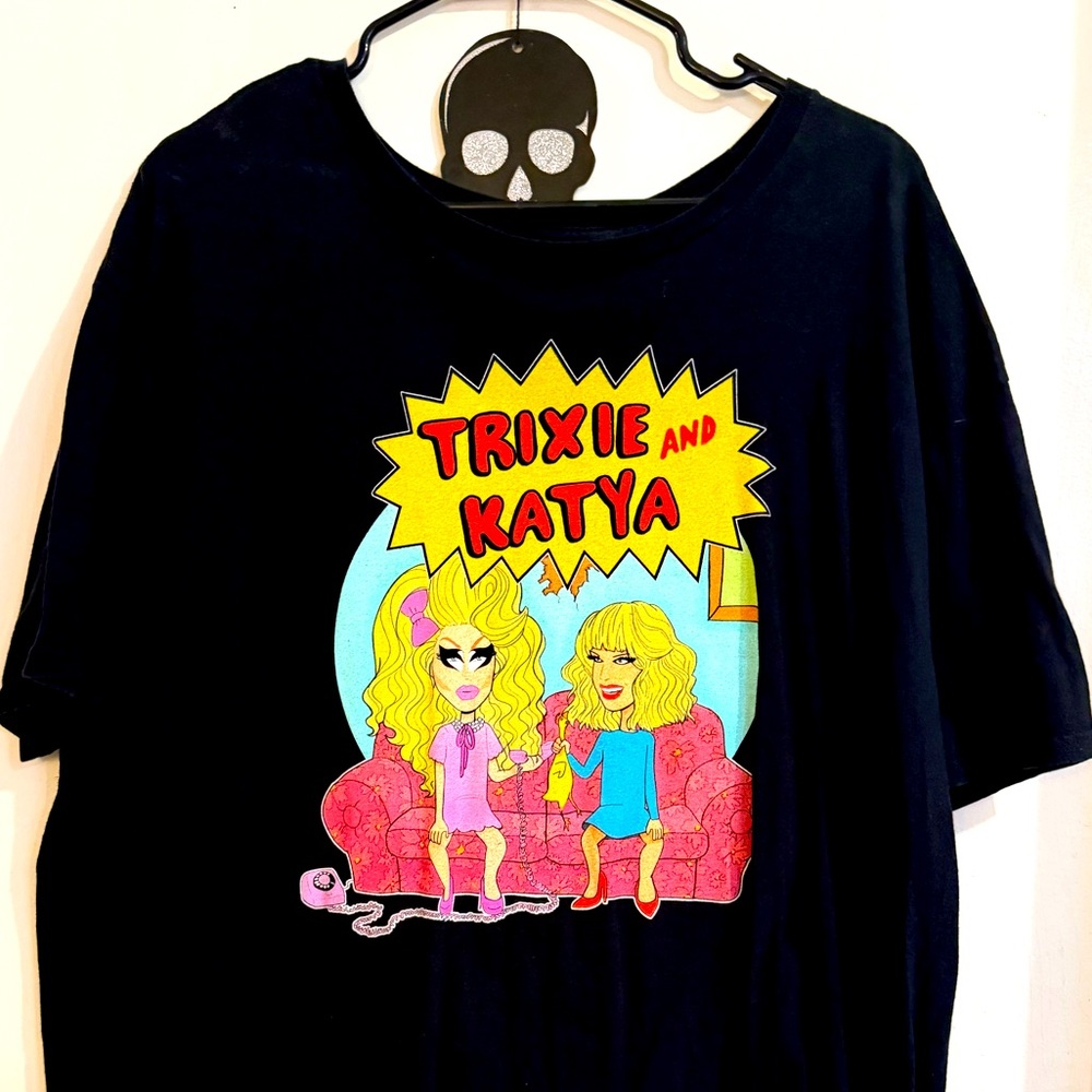 Trixie and Katya “bravos & butthead Graphic Tee - Black